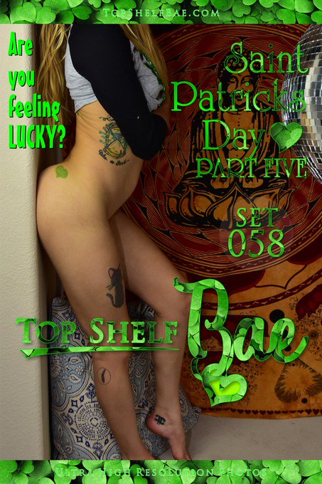 Happy St Patty's Day! My new photoset is live. Login and enjoy! https://t.co/LSuFlQsrZF https://t.co