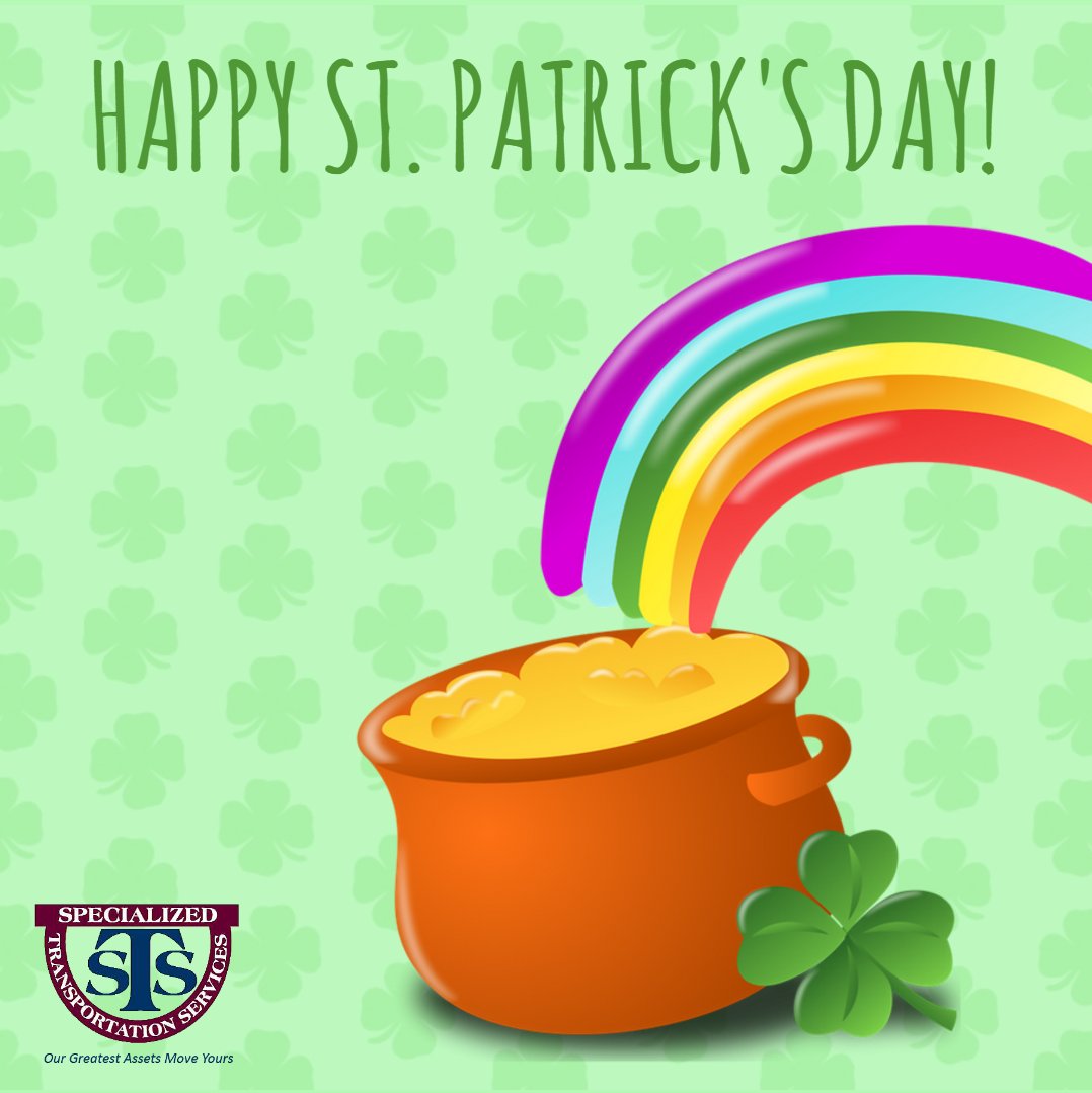 STStrucking's tweet photo. Here's hoping your day is extra lucky! #StPatricksDay https://t.co/Ju77ayof6B