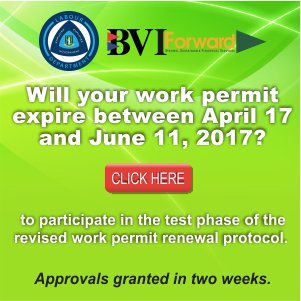 BVIForward's tweet photo. The Labour Department is testing a new process for work permit renewals. Processing guaranteed within two weeks. https://t.co/aKuc4Uf3fz https://t.co/CshrG3BpUr