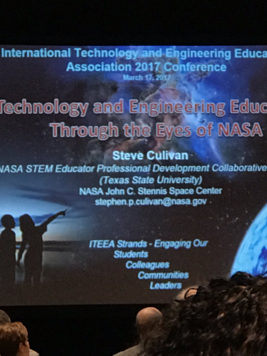 aapscolligan's tweet photo. How did you use STEM today? #ITEEA2017 @NASAepdcStennis @A2schools https://t.co/dwTh8bDOLo