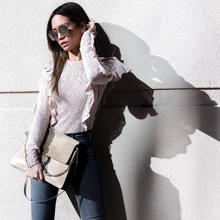 SquintEyewear's tweet photo. When your sunnies are the pièce de résistance. Jessi Malay wears the TALON-TWO @DITAeyewear https://t.co/obk6nAFNMO