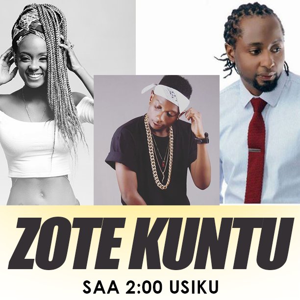 eastafricatv's tweet photo. Ni msanii gani ambaye akitoa wimbo unajua hatokosea kwenye video na kwanini? Tazama #ZoteKuntu sasa. https://t.co/Pe24d6lJJS