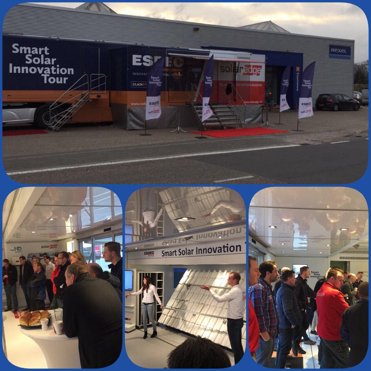 twan_reijnen's tweet image. Smart Solar Innovation Tour @rexelnederland vestiging Nijmegen met #Esdec &amp;amp; #Solaredge