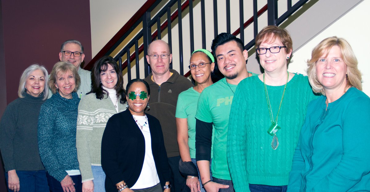 LSMofNJ's tweet photo. HAPPY ST PATRICK'S DAY. The employees at the Burlington office are wearing the green.
#StPatricksDay #lsmnj https://t.co/7ebsCKdg0j