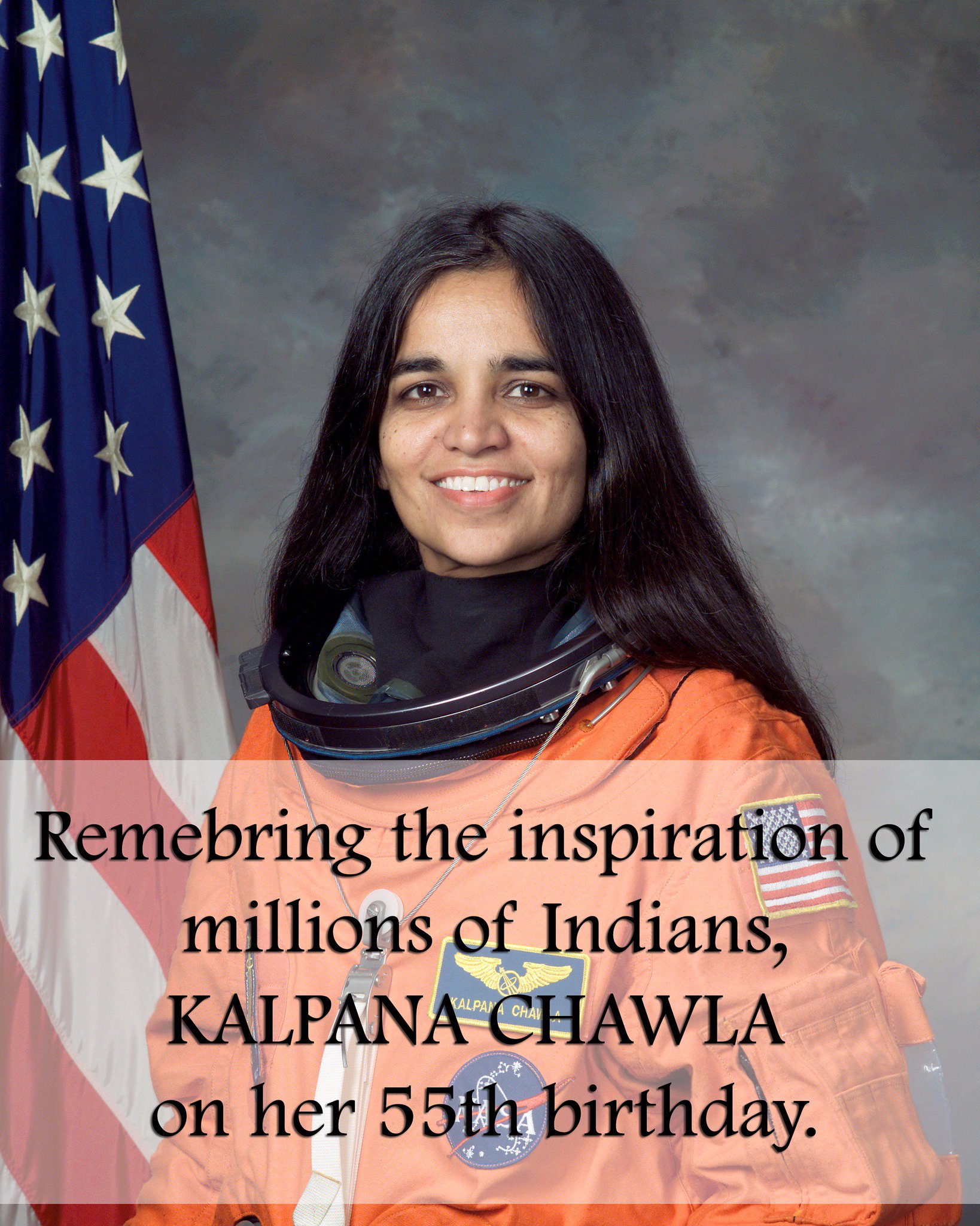 Team TDX wishes KALPANA CHAWLA a very Happy Birthday. You are the proud of our nation. 