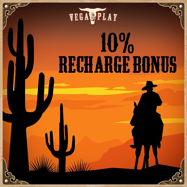 vegasplaycom's tweet image. Every time you make a deposit, you can benefit from our 10% #RechargeBonus!  bit.ly/vp_rb #VP #casinobonus #casino #fun