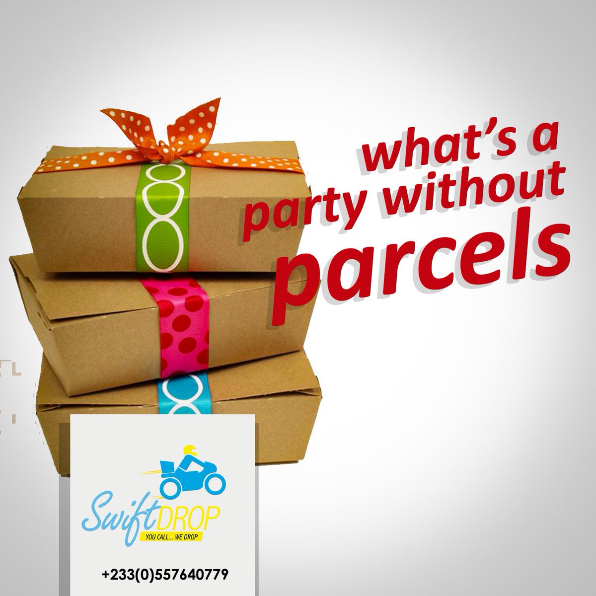 SwiftDropgh's tweet image. Live the Party. Love the Party. Be the Party. Call us to pick up your party essentials. +233(0)557640779 #youcallwedrop #swiftdrop