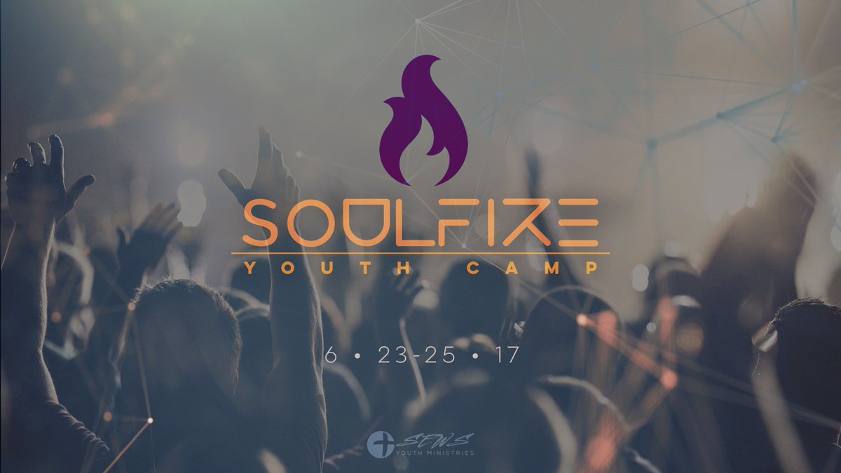 SEWS_Youth's tweet photo. *Save The Date* We are so pumped and can't wait for this years Summer Youth Camp.
#soulfire #holyspirit #youthcamp2017 #sewsyouth https://t.co/ZGrQggyjHq