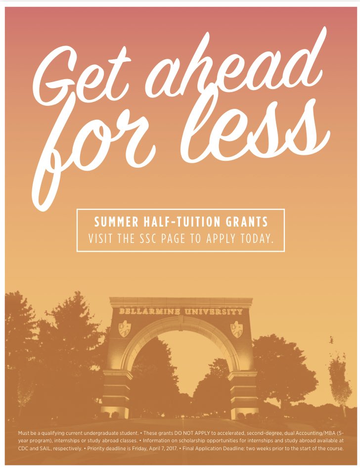 The Summer Grant Application is now LIVE! Priority deadline is April 7th!