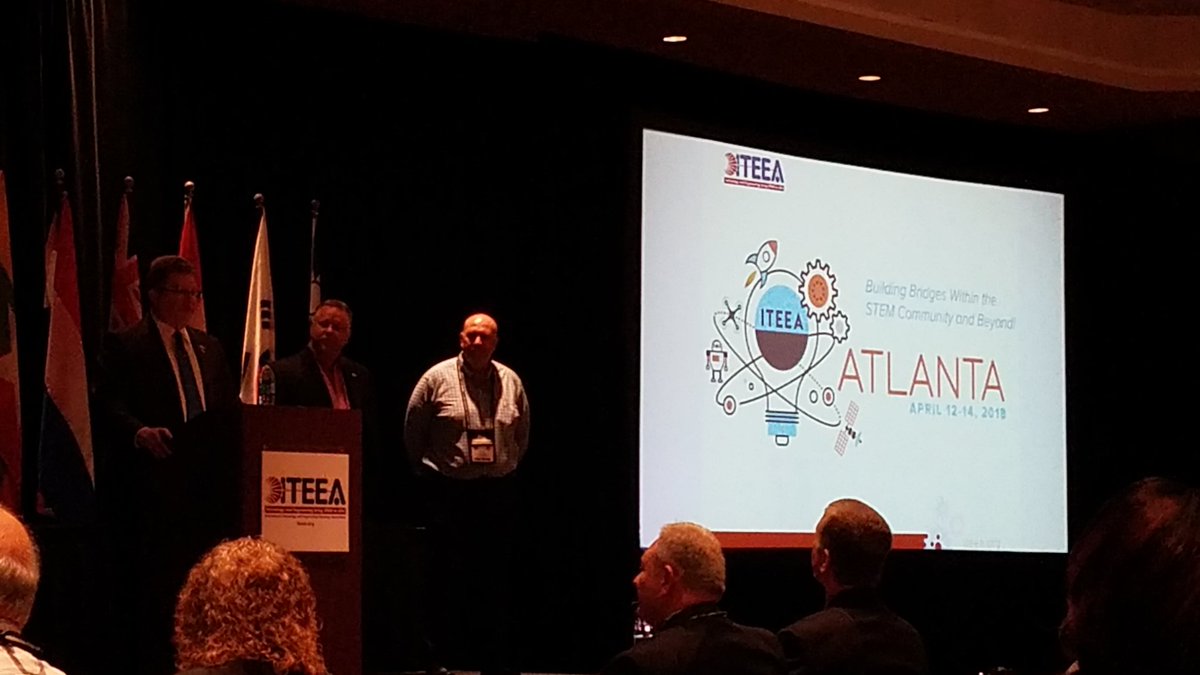 VA_TechEd's tweet photo. Looking forward to the 2018 @iteea Conference in Atlanta, GA April 12-14! #VTEEA #iteea17 https://t.co/3IFBGcPtdf