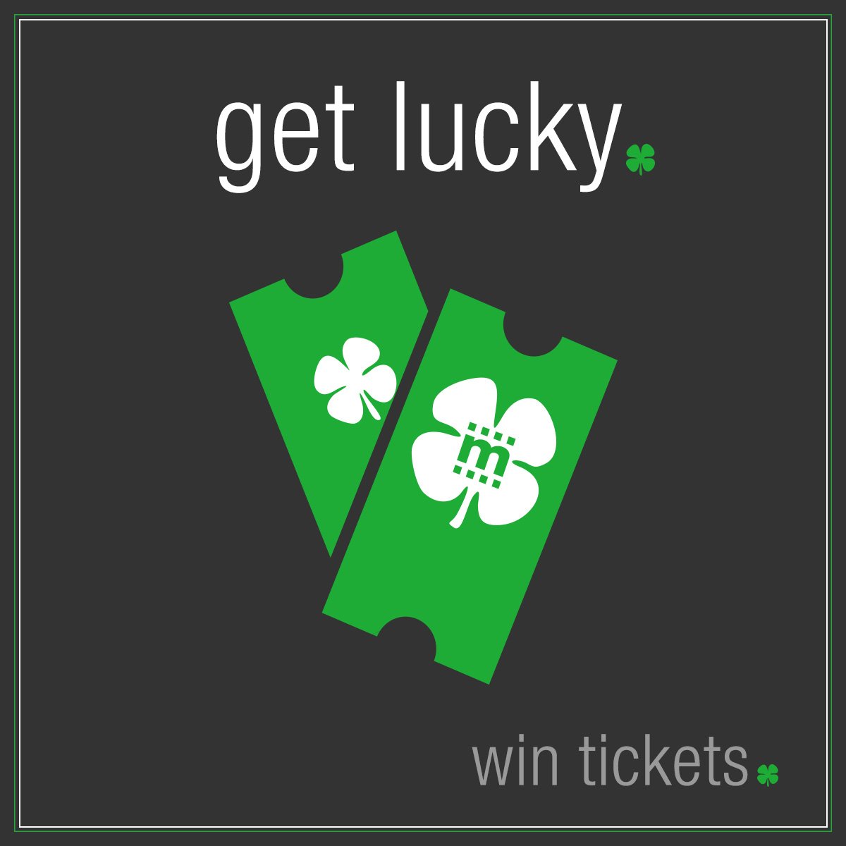 MovieTickets's tweet photo. Happy #StPatricksDay, moviegoers! Feeling lucky? Follow &amp; RT for a chance to win a pair of movie tix on us! (rules https://t.co/H5uYcvorjZ) https://t.co/ZoAPYCjREX