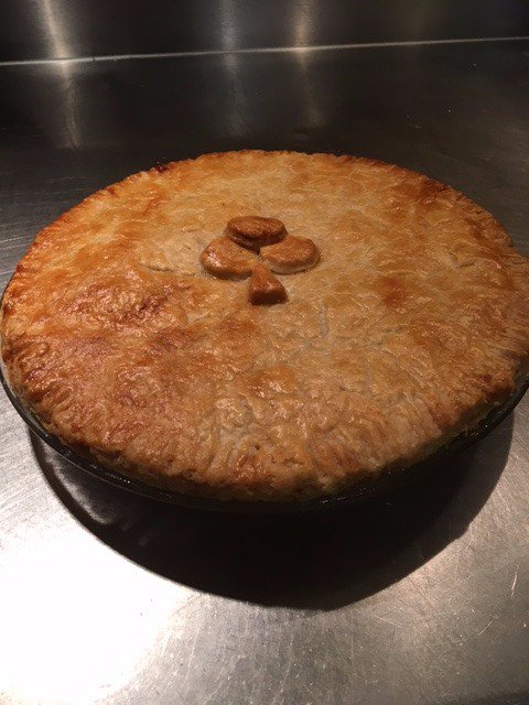 Special items on the menu today for #StPatricksDay! Guinness Beef Pie at lunch, and #Irish Stew for dinner.