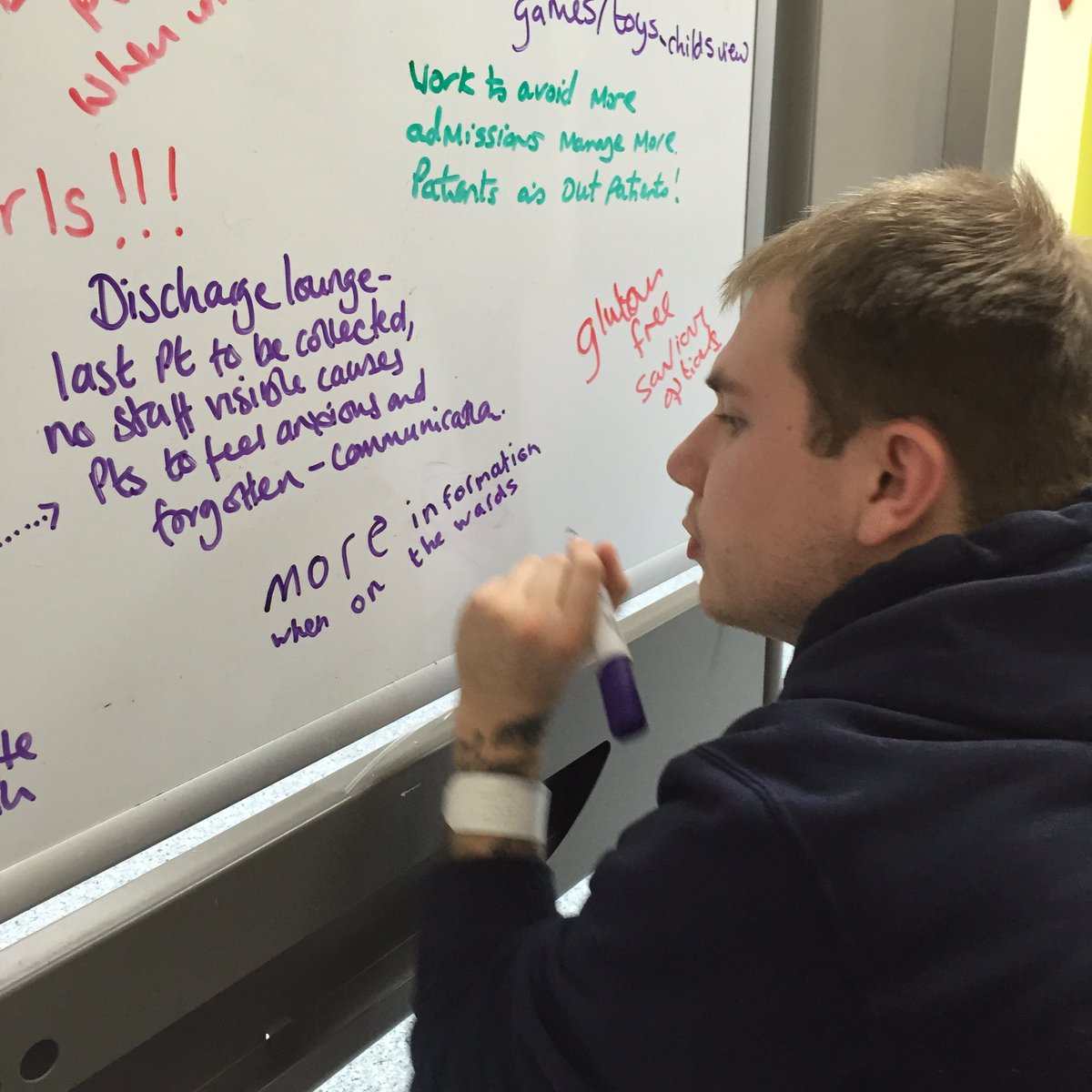 jojohowarth's tweet photo. Come and write on our graffiti wall @YeovilHospital #qualitypriorities https://t.co/S5N5gjyDxr