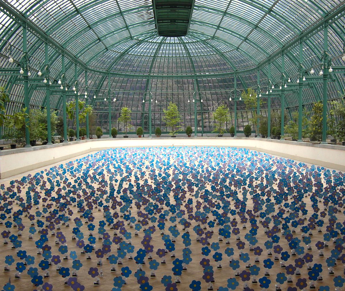 #Art by <a href="/AlexandreDang/">Alexandre Dang</a> symbolizes the spreading use of #renewableenergy bit.ly/2mPVHbO #Art4Climate