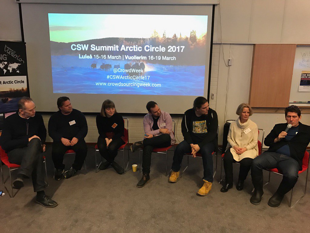 <a href="/CrowdWeek/">Crowdsourcing Week</a> what to do next - Crowdsourcing moving into the establishment -changemarkers...#CSWArcticCircle17