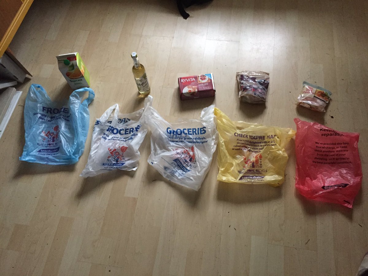 Dear <a href="/Tesco/">Tesco</a> I knew I asked for my shopping to be packed in bags but this is ridiculous! #reducewaste