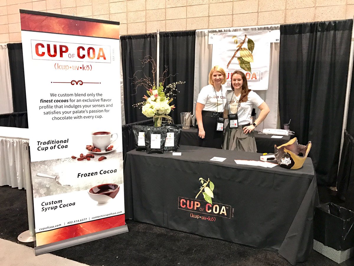 Your favorite cocoa is about to turn heads at <a href="/CoffeeFestShow/">coffeefestshow</a>! Still available in-shop, but now the rest of the world will fall in love too!