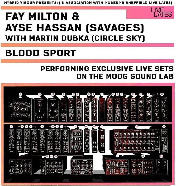 Hey #sheffield, if you're not going to this show at @MuseumSheffield, you're doing it wrong. CC <a href="/Savagesband/">Savages</a> <a href="/Blood_Sport_/">Blood Sport</a>