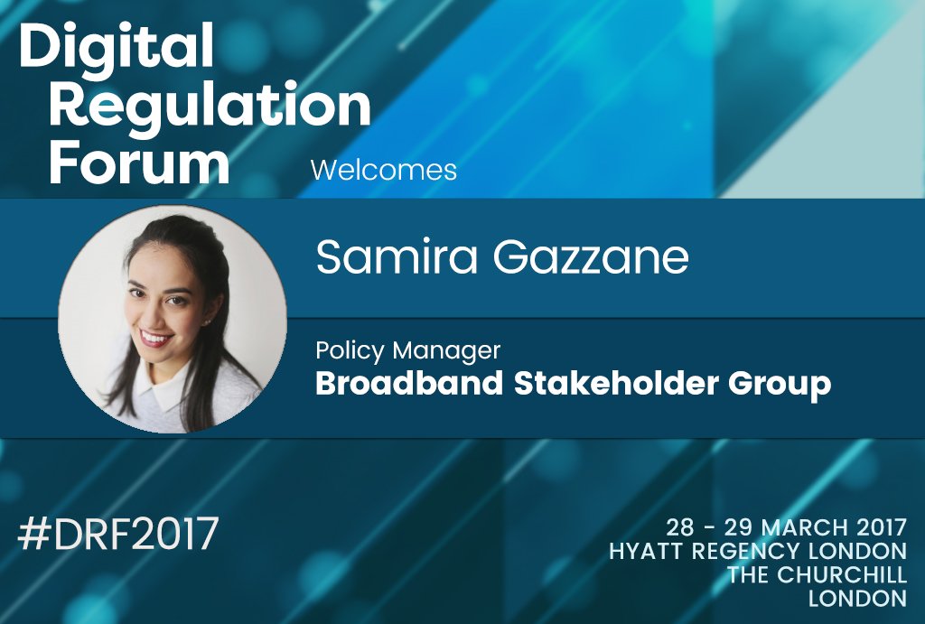 TelcoRegulation's tweet photo. Samira Gazzane, Policy Manager, Broadband Stakeholder Group leads the Breakfast Briefing on Net Neutrality: https://t.co/kpzEsxEHiH #drf2017 https://t.co/tnTs8khxB0