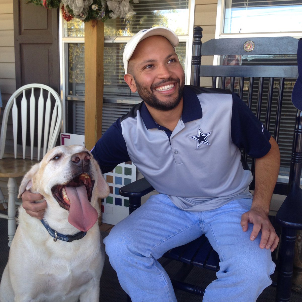 MikeGute's tweet photo. This guy is turning 7 today! Can't believe it's been that long. #STPatrickDog https://t.co/8p57HBMKNL