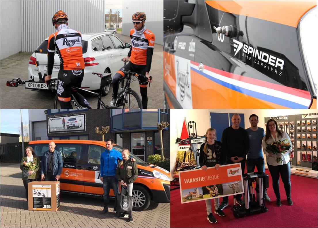 Vandaag een fotoshoot met wielrenners van @TeamRoompot en een prijsuitreiking met <a href="/zeeuwseleeuw/">Johnny Hoogerland</a>! Gefeliciteerd winnaars!
