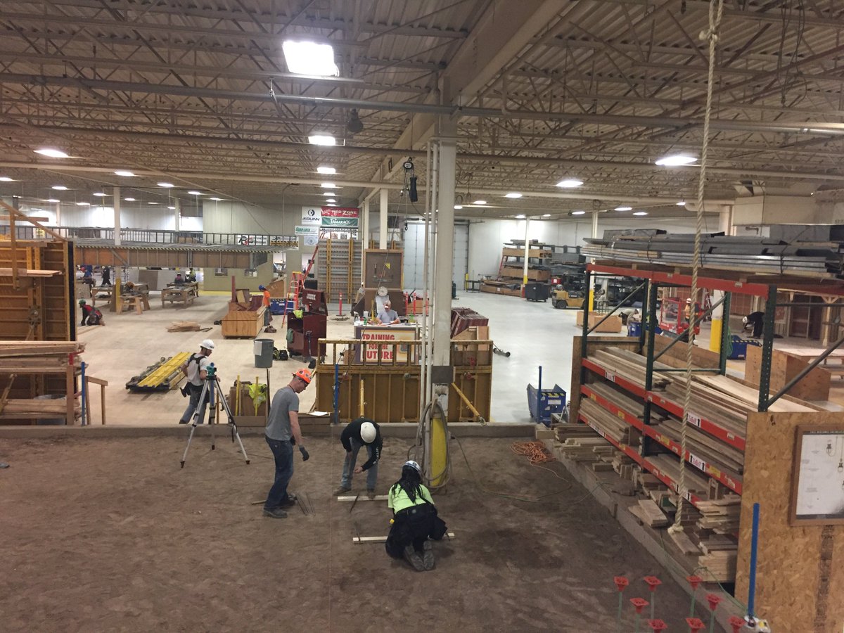 TheGenPeople's tweet photo. Thoroughly impressed with the @NCSRCCarpenters multifaceted training facility for #carpenters—thanks for the tour! https://t.co/cX4odf8ZuD