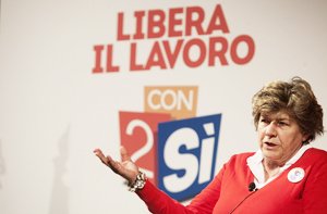 CGILSALERNO's tweet photo. Referendum: Camusso, una vittoria c'è ma aspettiamo testi. Nostra sfida per i diritti prosegue https://t.co/uS4b8vV922 https://t.co/vsTefpyN4l