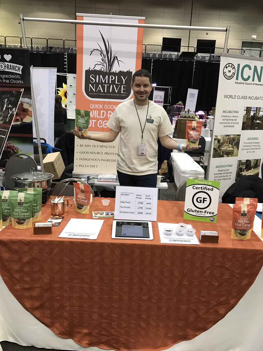 EatNativeFoods's tweet photo. Welcome to day 2 #GFFChi https://t.co/PZ0hq2GVGh