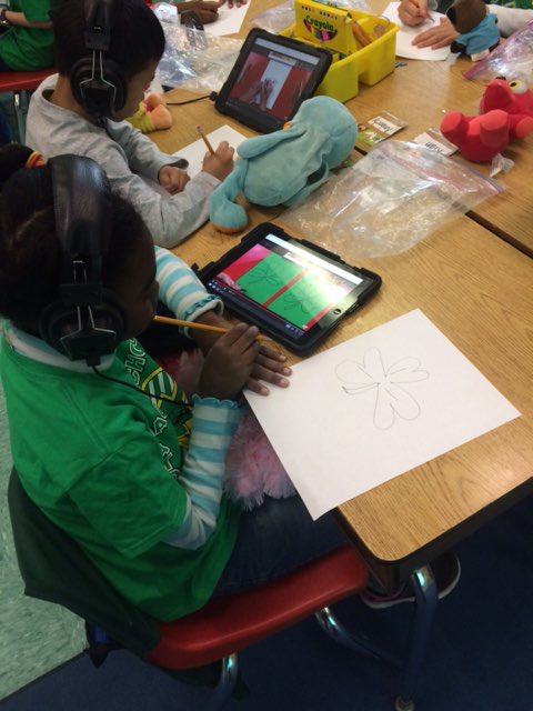 MsCarlsonRPS's tweet photo. Having fun drawing pictures for St. Patrick's day on @ArtforKidsHub #gagegators #grade3gageMC https://t.co/1LDWmOh0kn