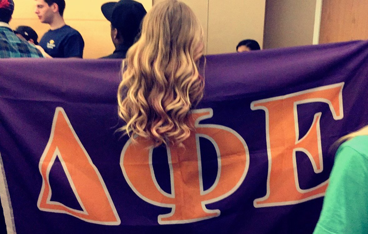 ashley_megz's tweet photo. Shoutout to 100 years! Thanks for giving me the best years of my life. Once a Deepher, always a Deepher #DIMES #ΔΦΕ #RIPCL 💜💛 https://t.co/KLjCEGEeoU