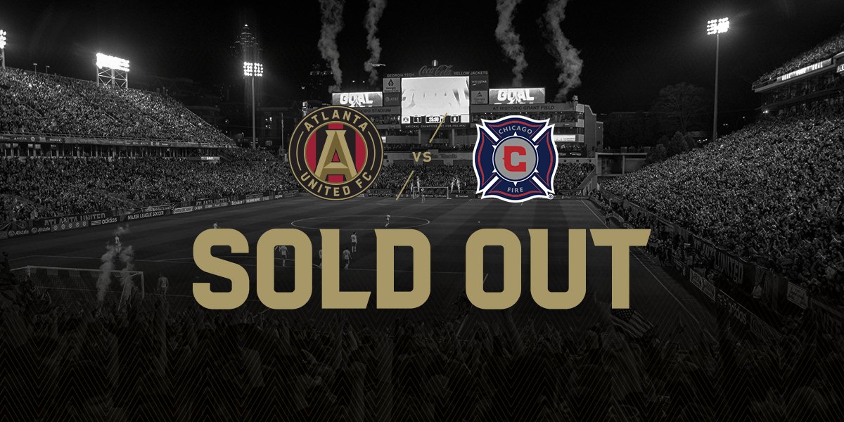 Atlanta United FC (@atlutd) on Twitter photo Another Sellout 🙌
#ATLUTD to be 1st <a href="/MLS/">Major League Soccer</a> expansion side with over 100K attendance in 1st two home matches
Details: bit.ly/2maARqx Another Sellout 🙌
#ATLUTD to be 1st <a href="/MLS/">Major League Soccer</a> expansion side with over 100K attendance in 1st two home matches
Details: bit.ly/2maARqx