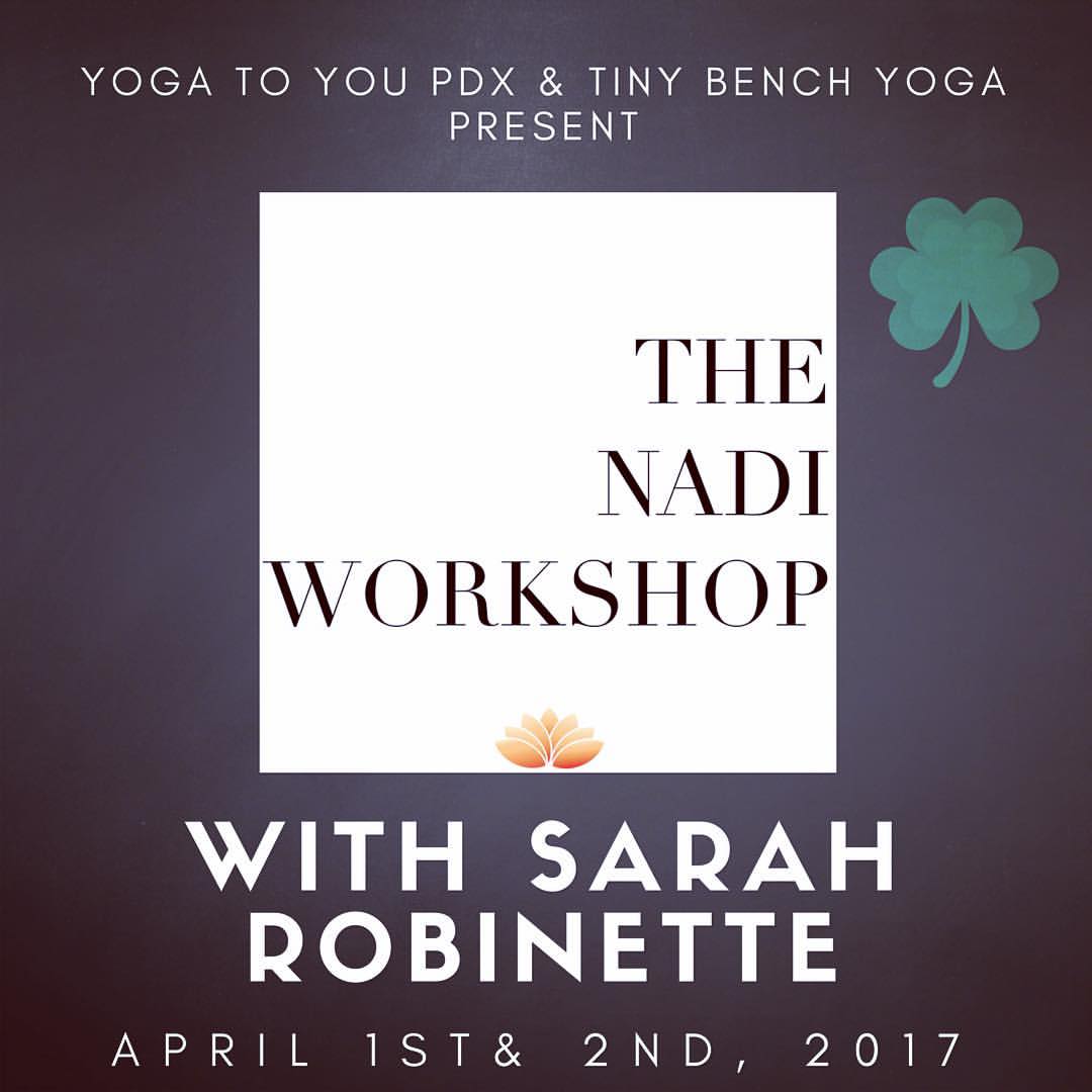 YogatoYouPDX's tweet photo. Register for this Nadi Workshop! Learn More & Sign Up: https://t.co/FpvCryklvR … @ThePeoplesYoga #pdxworkshop #pdxyoga #yoga #happystpattys https://t.co/O2CpnKlkKH