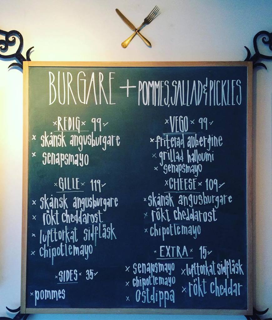 Soderom's tweet image. Kvällens meny 🍴