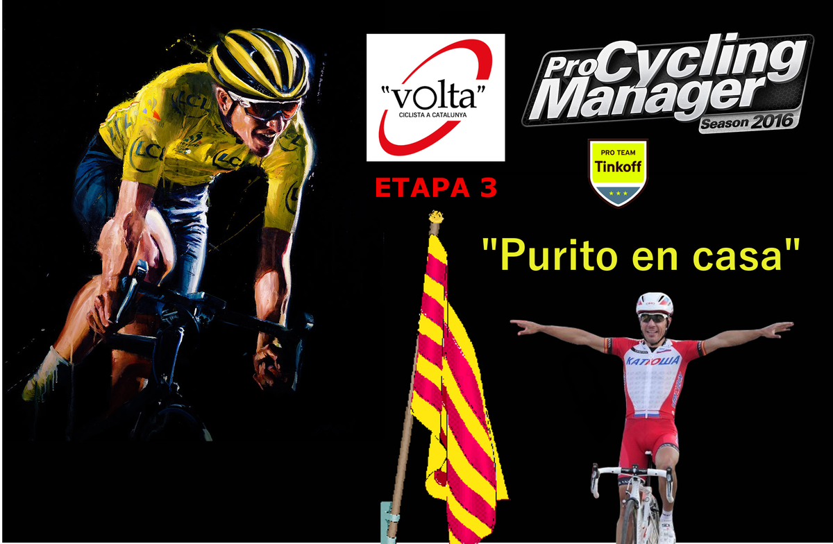 Ametsguaitagc's tweet photo. Nuevo vídeo en #Youtube
Tercera etapa en la #VoltaCatalunya en #ProCyclingManager 
https://t.co/PEg1YzS3Ts
 #ciclismo #cycling #pcm #pcm2016 https://t.co/kF8H5PbvrO