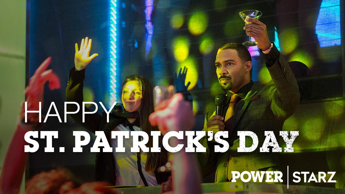 Power_STARZ's tweet image. Ghost doesn't wear green. He makes it. #PowerTV #StPatricksDay