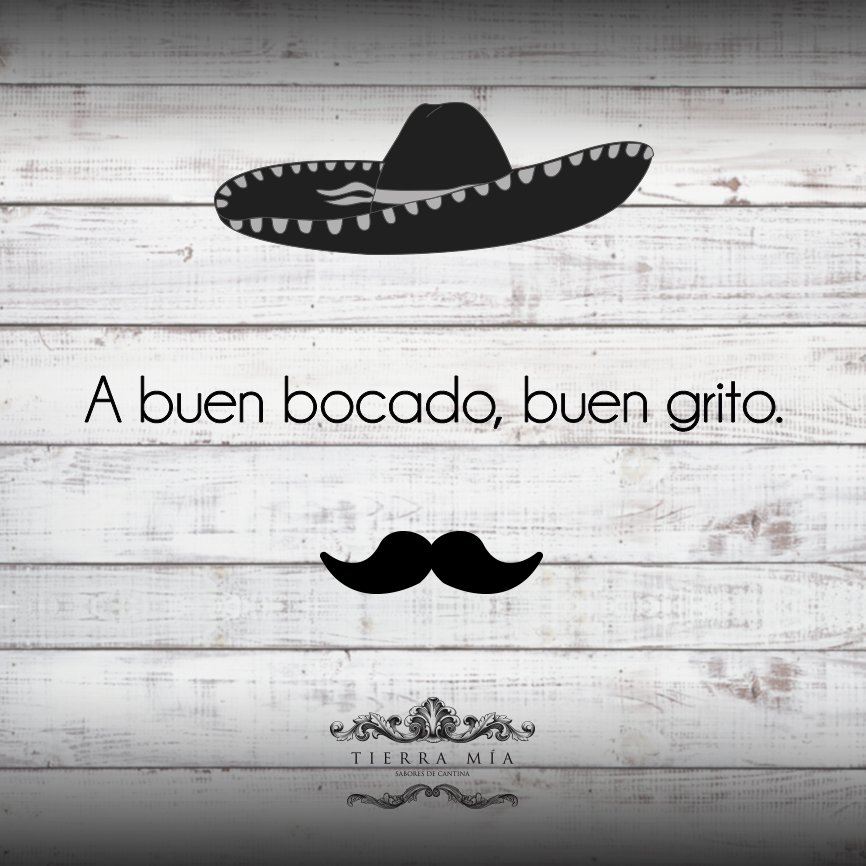 ¡Visítanos y disfruta de exquisitos platillos mexicanos! #SaboresMexicanos #VenAComer #TierraMia