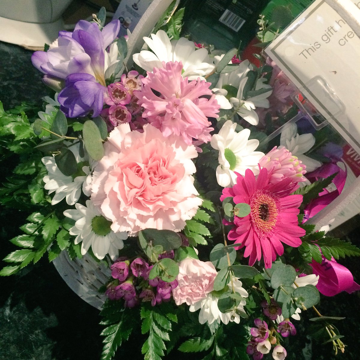 Thank you for the flowers @InterfloraUK #thepowerofflowers