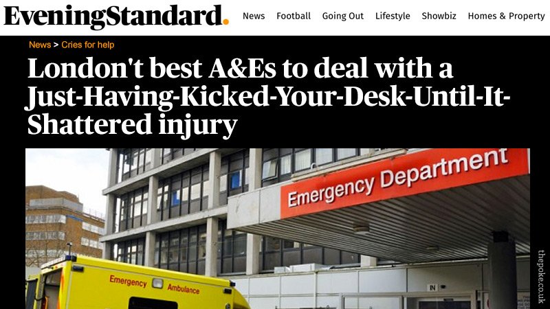 ThePoke's tweet photo. 10 headlines that suggest things aren't going well at the Standard since George Osborne took over

https://t.co/oUML4Ifv0m https://t.co/EaN3U2GgpG
