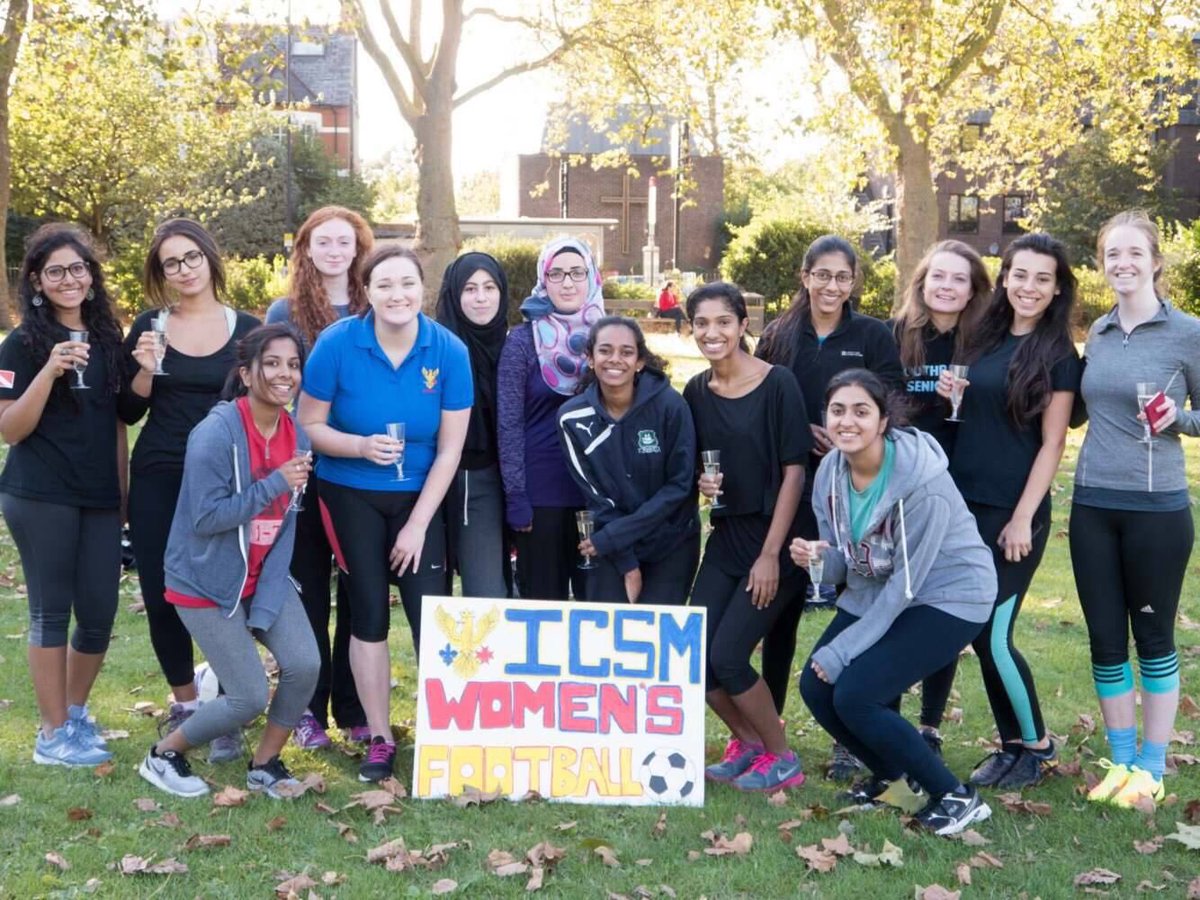 #tb to the first ever training of ICSM Women's Football ⚽️ #newclub #Give5k #GiveImperial