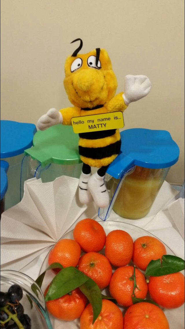 HannahRimmer17's tweet photo. #mattybee @LancsHospitals
Maternity B feeling fruity #NHW2017 https://t.co/PlYyfzNi9y