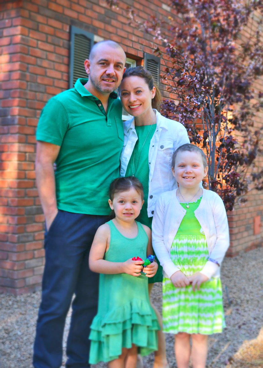 AllInForAnna's tweet image. Happy St. Patricks Day from the DeLaney family! 💕🍀