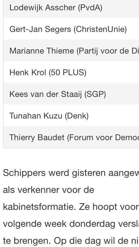 Ook <a href="/thierrybaudet/">Thierry Baudet</a> zal op 20 maart meepraten over de #kabinetsformatie namens <a href="/fvdemocratie/">Forum voor Democratie</a>