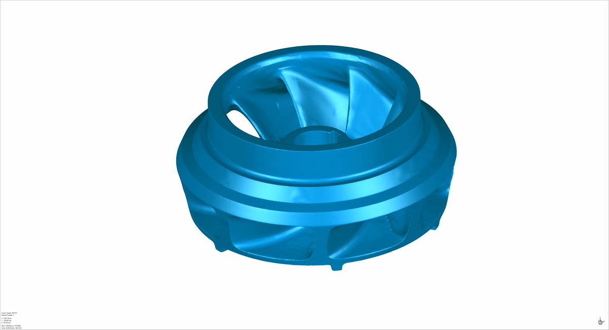 medirint's tweet photo. 3D scan and Reverse Engineering impellor. Read more... https://t.co/tKNarNQyg3 #3Dscan @ZEISS_Group https://t.co/7Q72IJ172F
