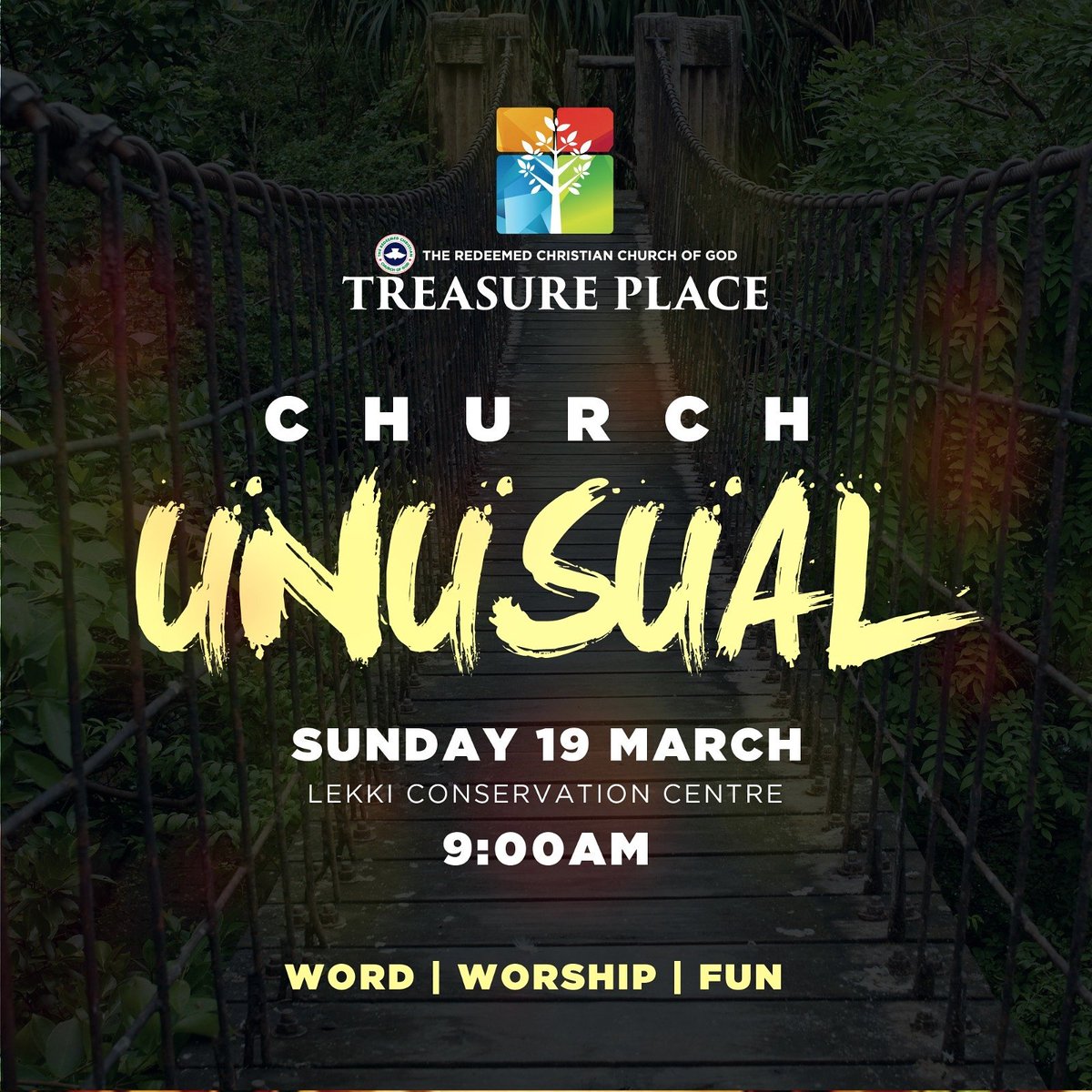 IamOluwaObinna's tweet photo. Join me @TreasurePlaceNG this Sunday as we hit the great outdoors @lekkiconservationcenter 
You don't want to miss out... https://t.co/2Ajn9qnOgq