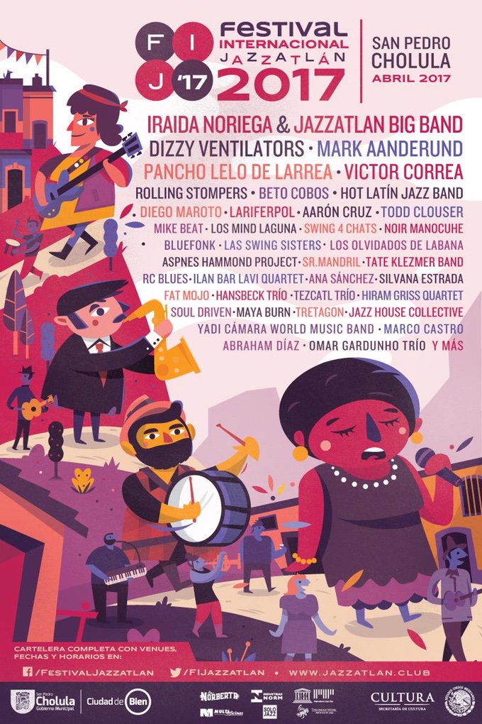 Apoyemos en <a href="/kickstarter/">Kickstarter</a> a este festival de #jazz en Cholula, #Puebla: talento nacional. bit.ly/2nA7jQb