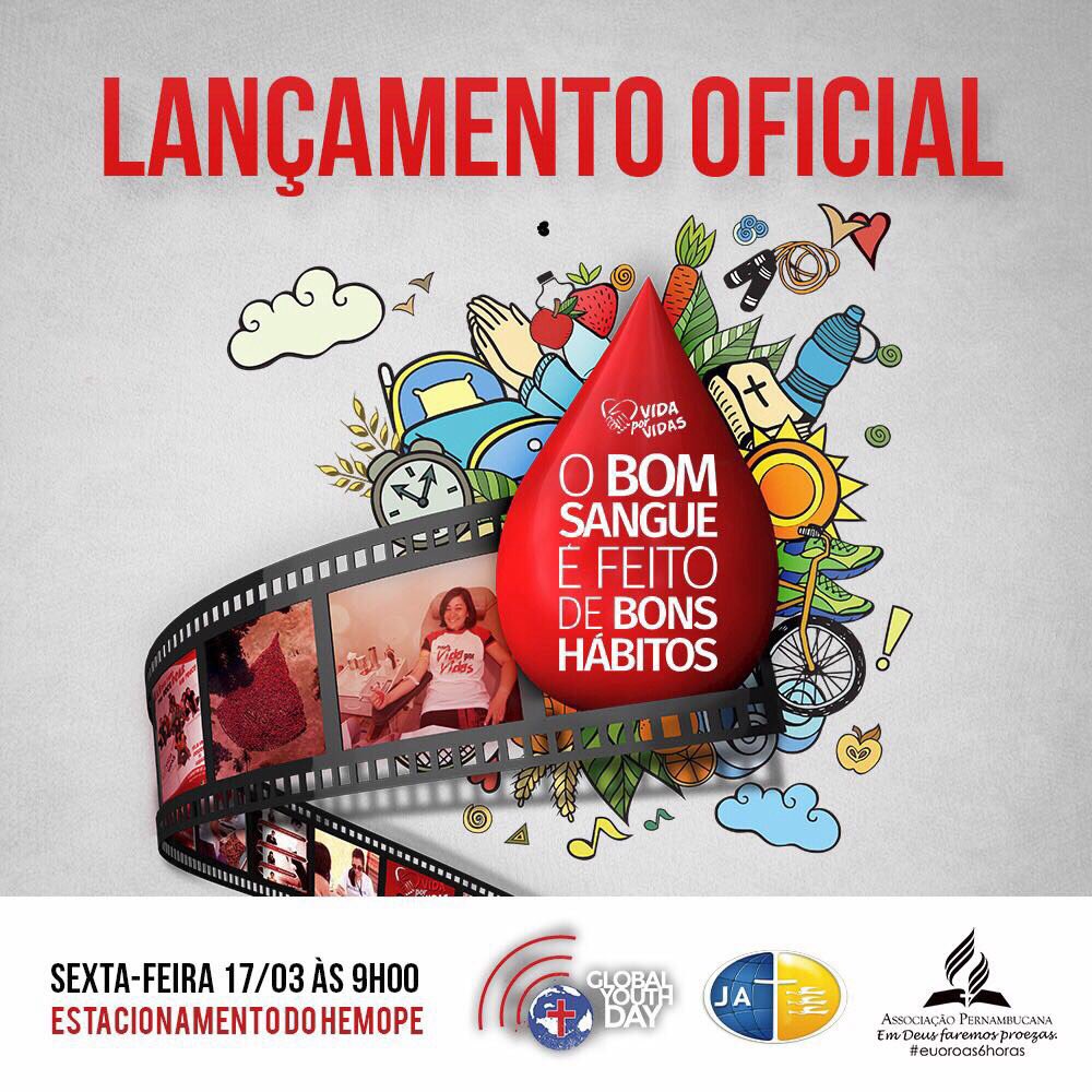CarpinaNews's tweet photo. Participamos hoje do lançamento do Projeto #VidasporVidas - no Hemope! #PgMyStyle https://t.co/2i7IY8S6Uv