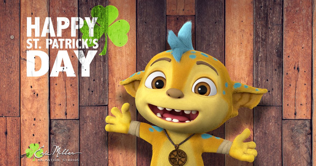 MillerAnimation's tweet photo. Happy St. Patricks Day from @bink___ to you! 🌈 ☘️ #StPattysDay https://t.co/iCy92mwSSm