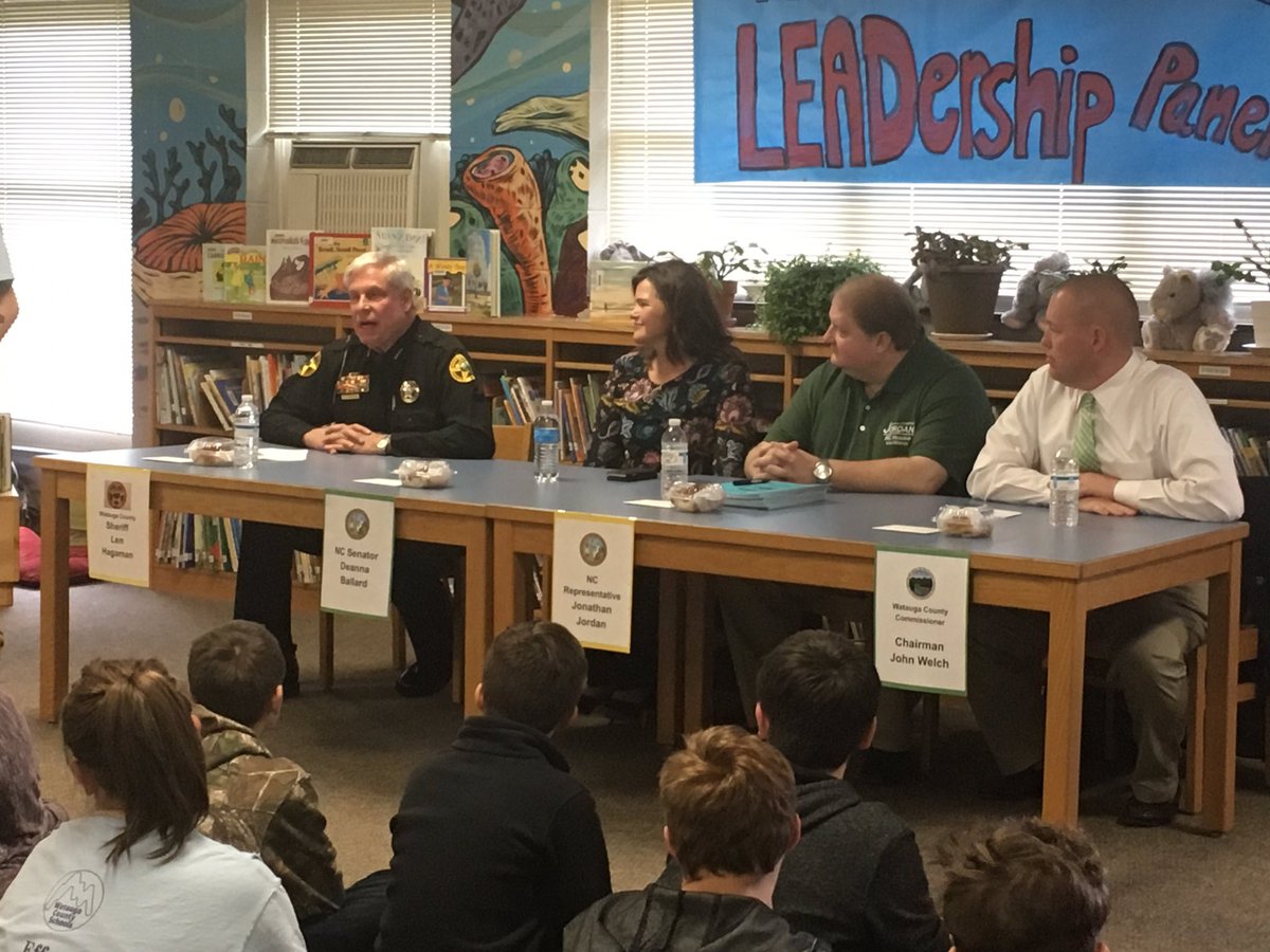 CWelch_SC's tweet photo. Leadership Panel @DeannaBallardNC @WataugaCountySO @Welch4Watauga @scottelliott_nc @NCSCA @ASCAtweets @MabelSchool @nationalbeta @HagamanM https://t.co/uMaV1NH73x