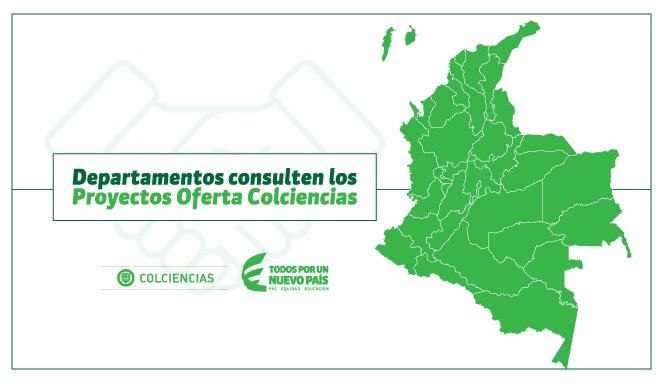 MincienciasCo's tweet photo. ¿Interesado en desarrollar un proyecto de CTeI? Conoce las guías para estructurar proyectos de oferta Colciencias: https://t.co/MQQbbbgFBW https://t.co/wZysWXN3lf