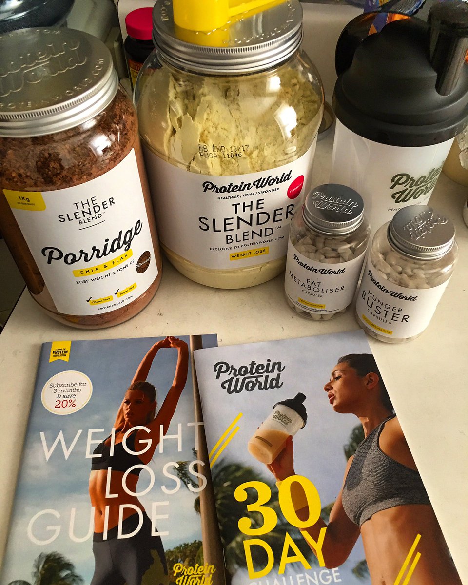 Alistdietfit's tweet photo. What's @ProteinWorld 's #30daychallenge REALLY like? Look for our review shortly! #slenderblend #thinner #smoothie #alistdietfit https://t.co/QKVIbIWwYB